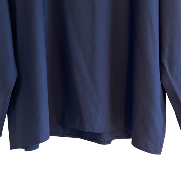 Club Monaco wool blend cowl neck boxy fit long sleeve top M like new condition - Picture 6 of 11